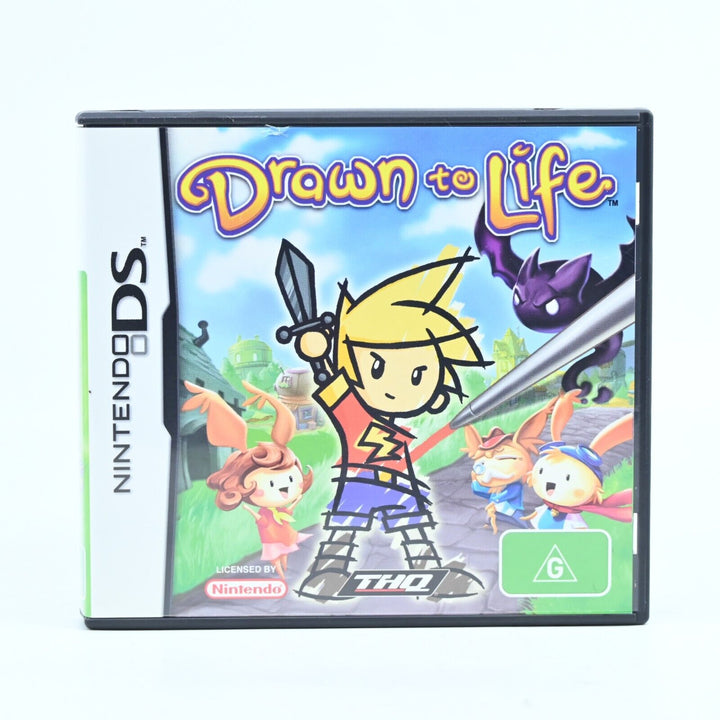 Drawn to Life - Nintendo DS Game + Manual - PAL - FREE POST!