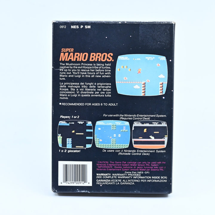 Super Mario Bros. - Nintendo Entertainment System / NES Boxed Game - PAL