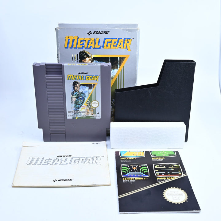 Metal Gear - Nintendo Entertainment System / NES Boxed Game - No Map - PAL