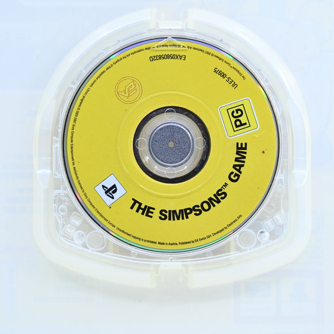 The Simpsons Game - Sony PSP Game - No Manual - FREE POST!