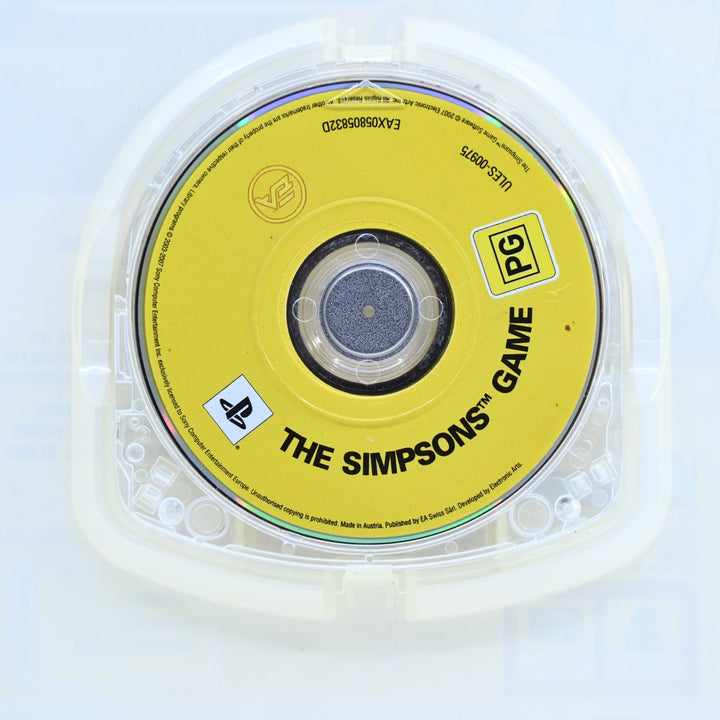 The Simpsons Game - Sony PSP Game - No Manual - FREE POST!