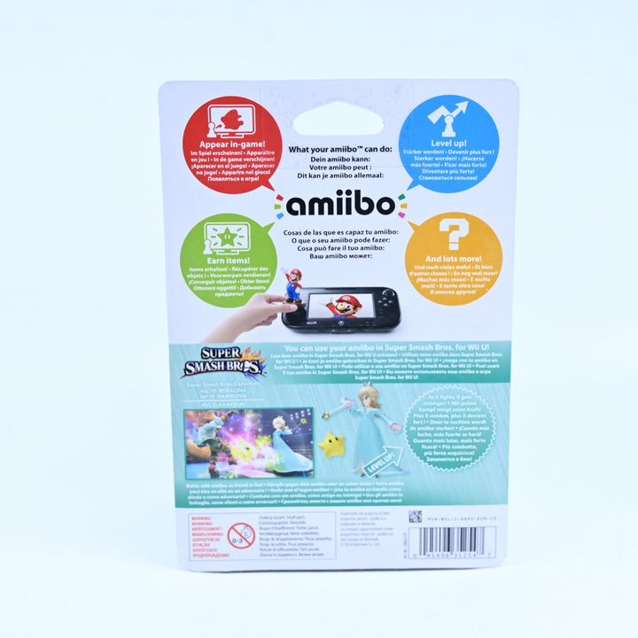 SEALED! Rosalina Amiibo No. 19 - Super Smash Bros. Collection - Toy