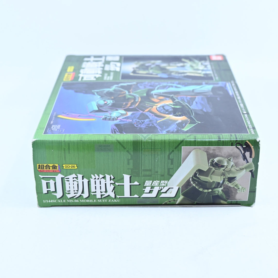 Chogokin GD-26 MS-06 Mass Producion Type Zaku II - 1:144 Die-Cast Anime Figure
