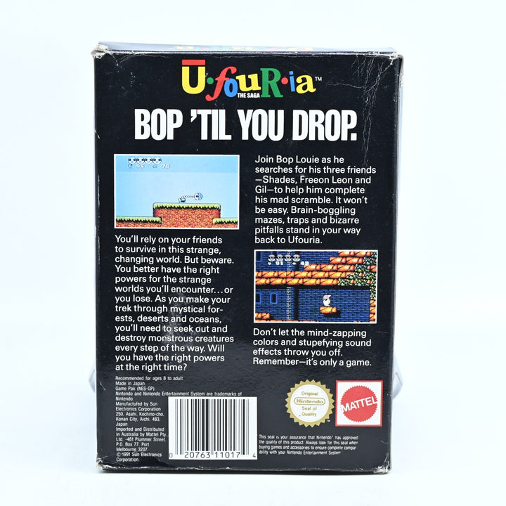 Ufouria / U.four.ia - Nintendo Entertainment System / NES Boxed Game - PAL