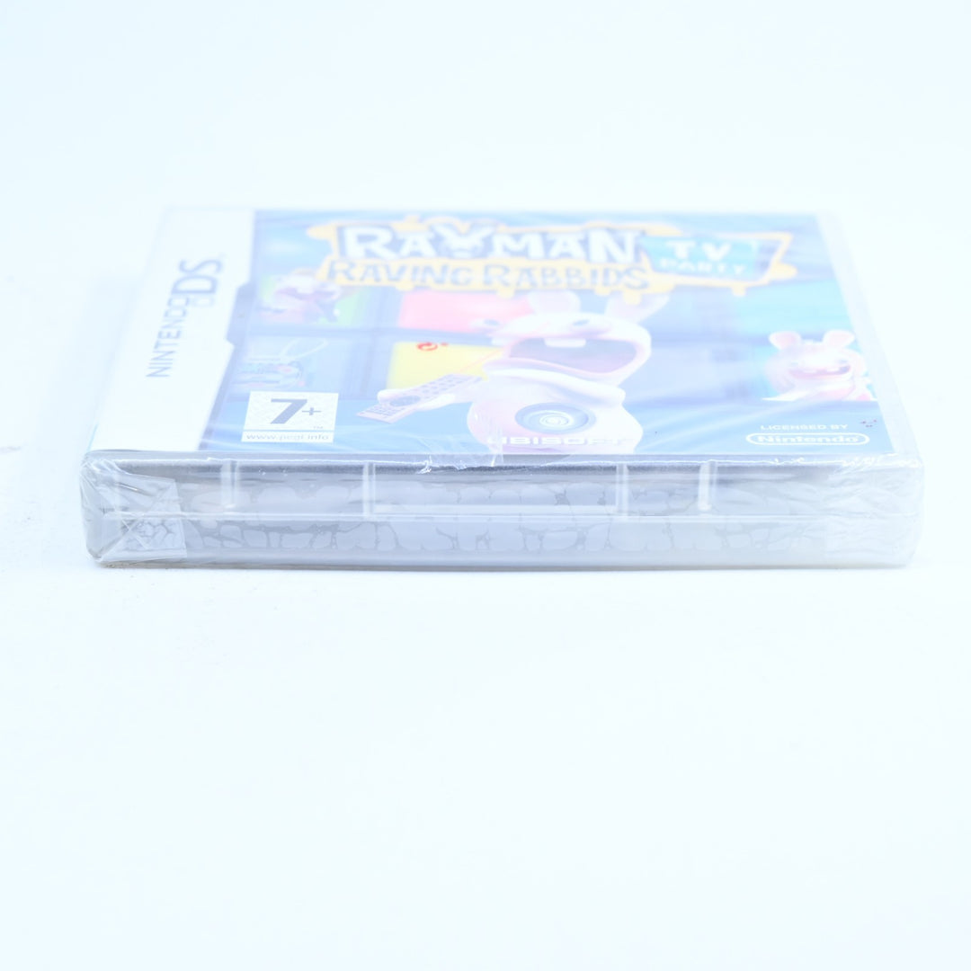 Rayman Raving Rabbids TV Party - SEALED! - Nintendo DS Game - PAL + Manual