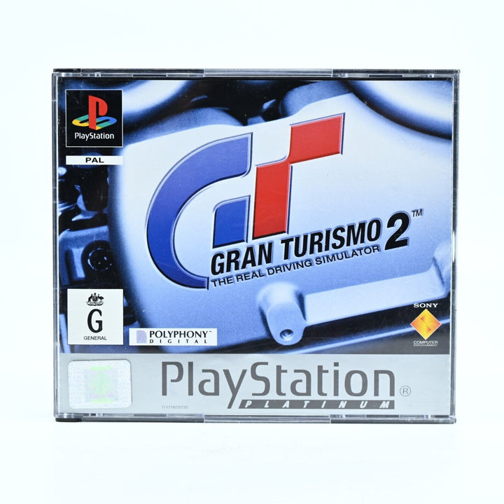 Gran Turismo 2  + Manuals - Sony Playstation 1 / PS1 Game - PAL - MINT DISCS!