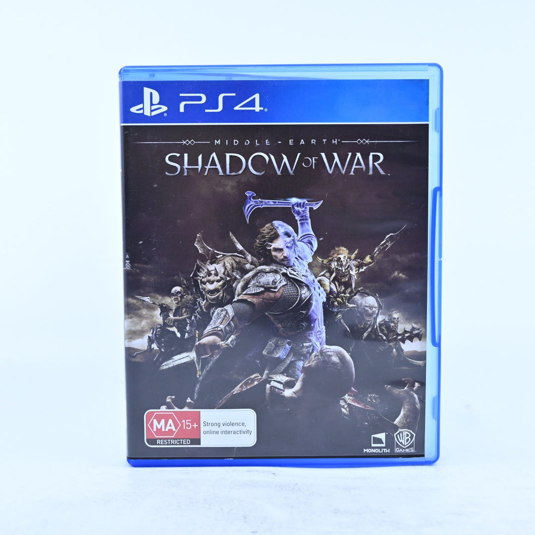Middle-Earth: Shadow of War - Sony Playstation 4 / PS4 Game - FREE POST!