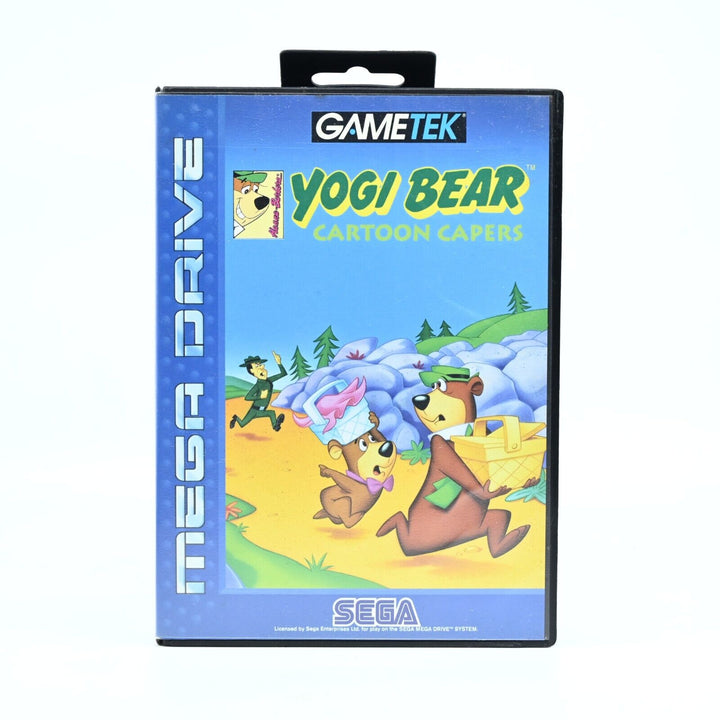 Yogi Bear Cartoon Capers + Manual - Sega Mega Drive Game - PAL - FREE POST!