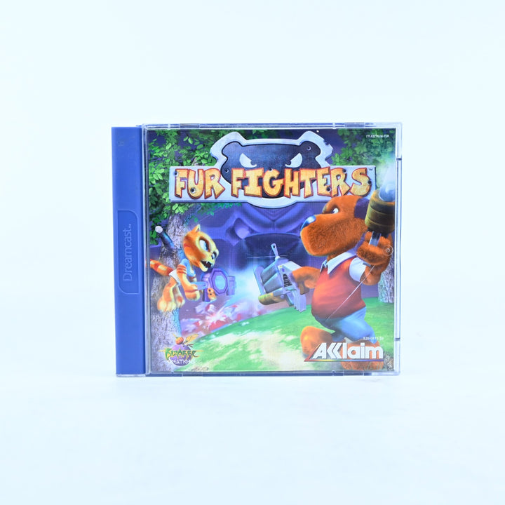 Fur Fighters - Sega Dreamcast Game + Manual - PAL - MINT DISC!