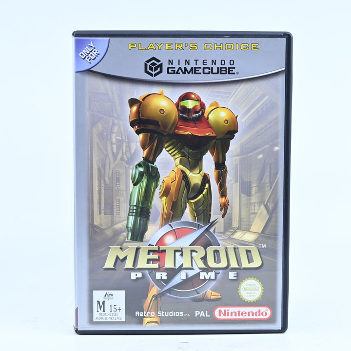 Metroid Prime - Nintendo Gamecube Game + Manual - PAL - FREE POST!