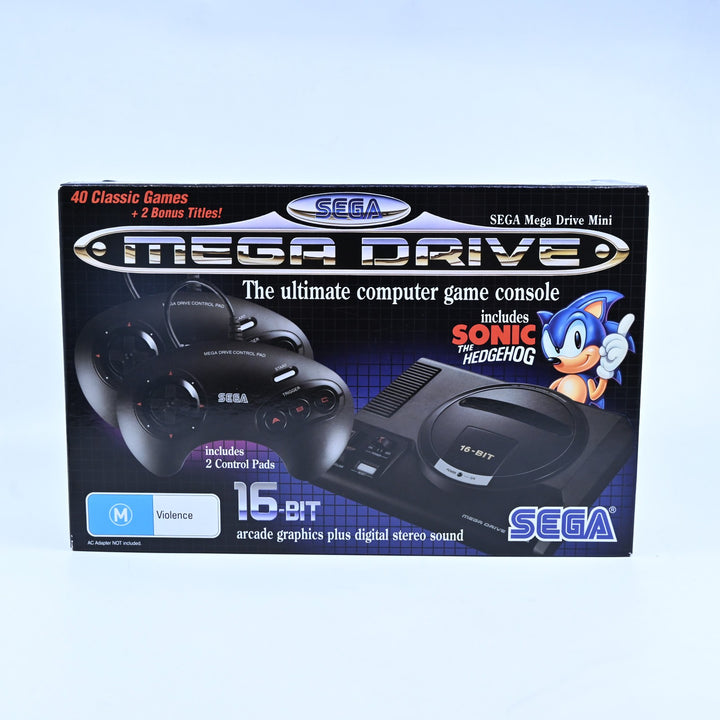 UNUSED! Mega Drive Mini - Sega Mega Drive Boxed Console - PAL - FREE POST!