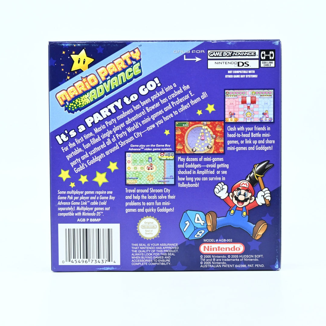 Mario Party Advance - Nintendo Gameboy Advance / GBA Boxed Game - PAL