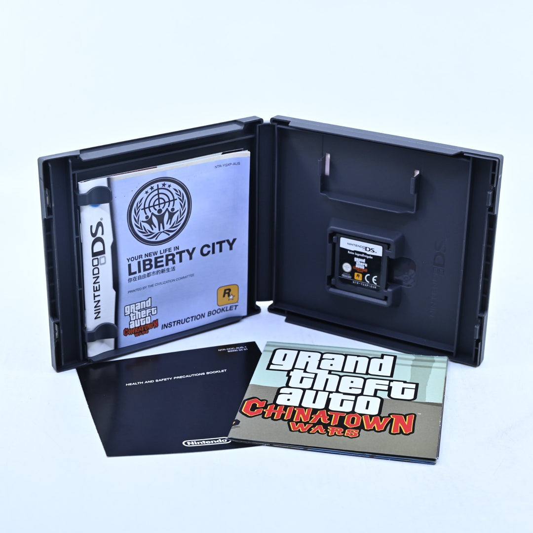 Grand Theft Auto Chinatown Wars - Nintendo DS Game - PAL + Manual + Map