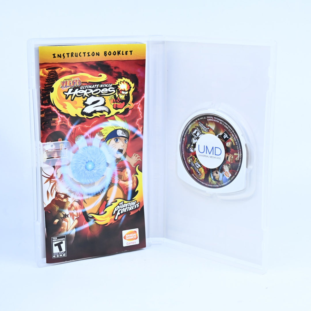 Naruto: Ultimate Ninja Heroes 2 - Sony PSP Game + Manual - Region Free