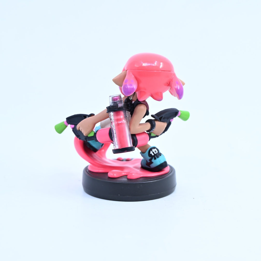 Inkling Girl Neon Pink Amiibo - Splatoon - Nintendo - Toy