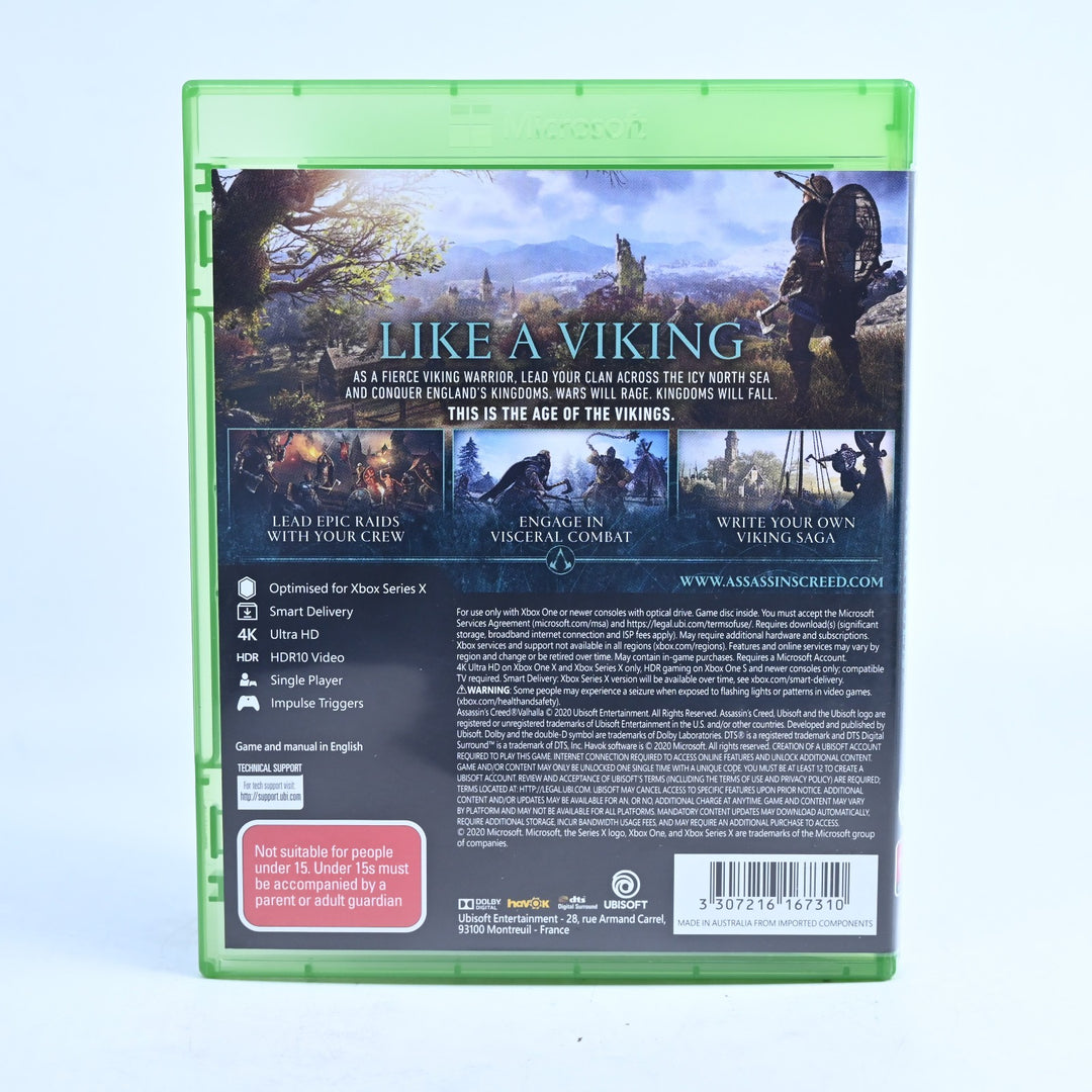Assassin's Creed Valhalla - Xbox One Game - PAL - MINT DISC!