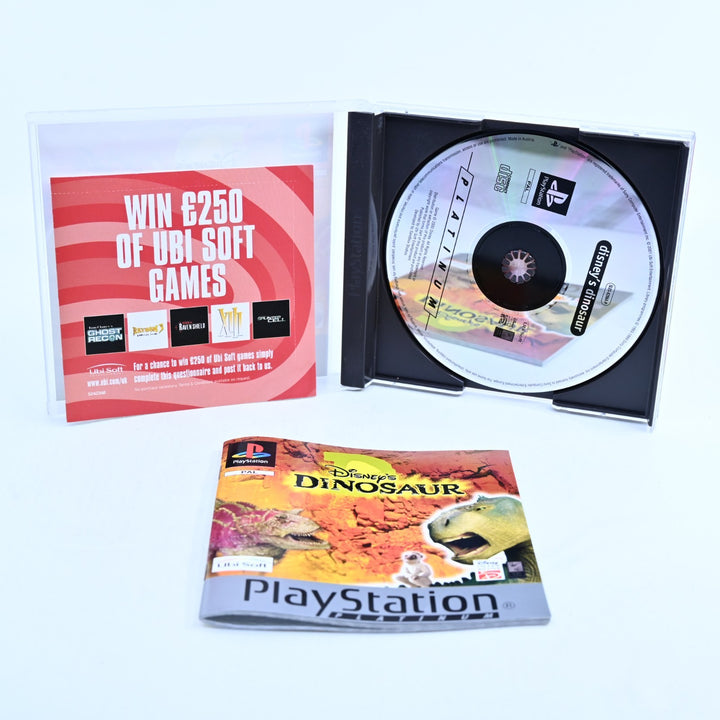 Disney's Dinosaur - Sony Playstation 1 / PS1 Game + Manual - PAL