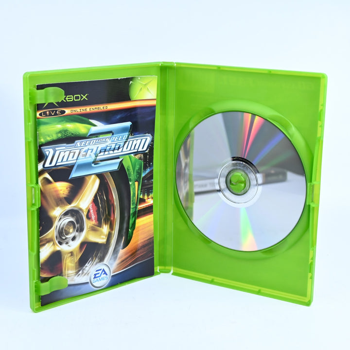 Need for Speed Underground 2 - Original Xbox Game + Manual - PAL NEAR MINT DISC!