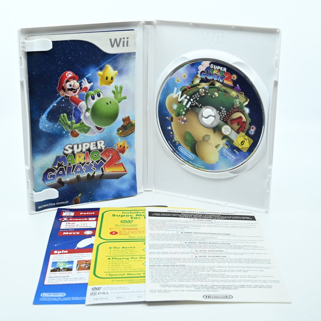 Super Mario Galaxy 2 - Nintendo Wii Game - PAL - MINT DISC!