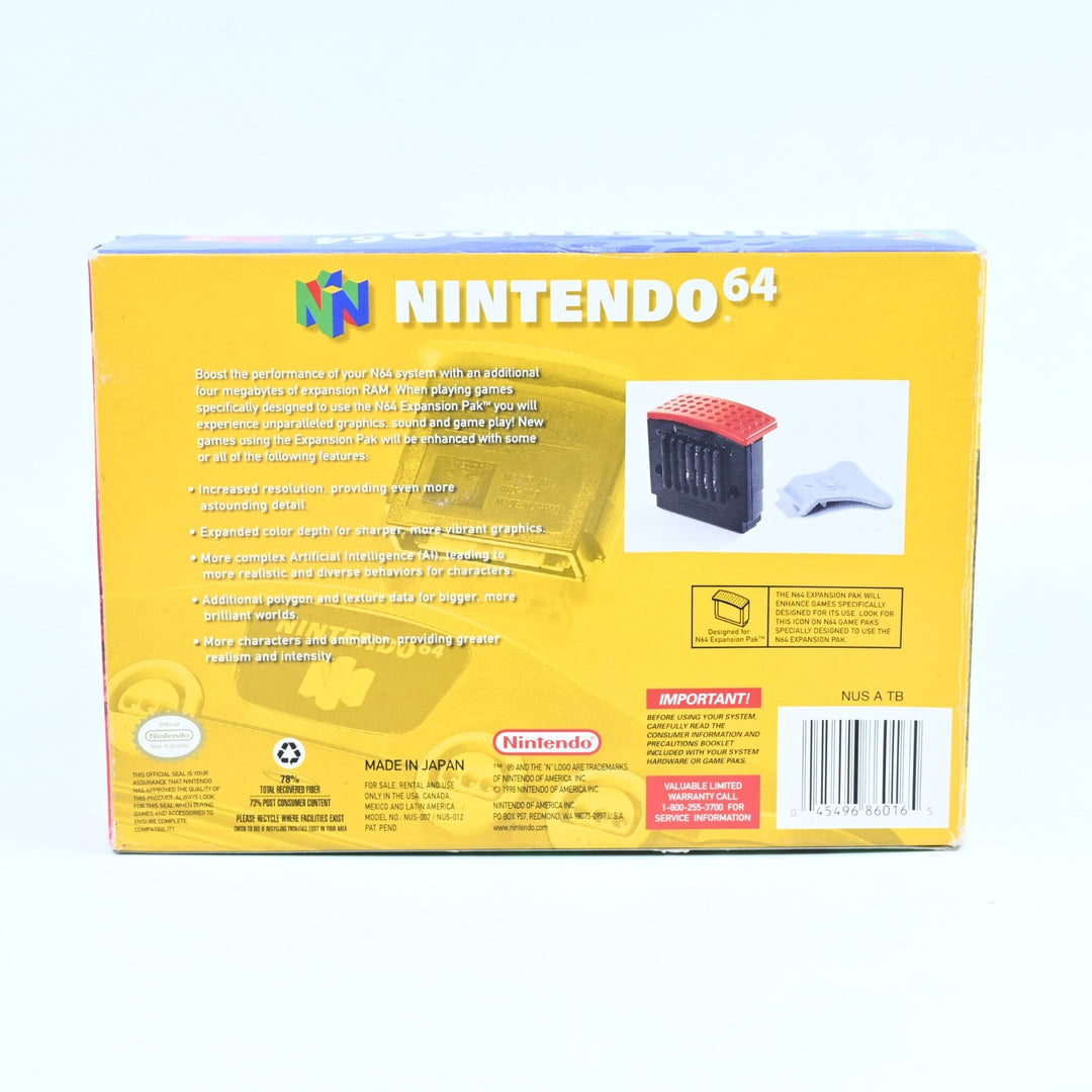 Boxed Expansion Pak - N64 / Nintendo 64 Accessory - PAL - FREE POST!
