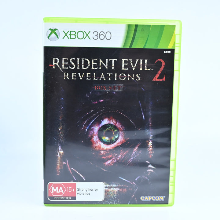 Resident Evil: Revelations 2 - Box Set - Xbox 360 Game - PAL - MINT DISC!