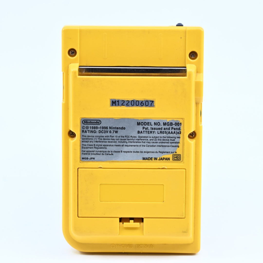 Yellow Nintendo Gameboy Pocket Console - MGB-001 - FREE POST!