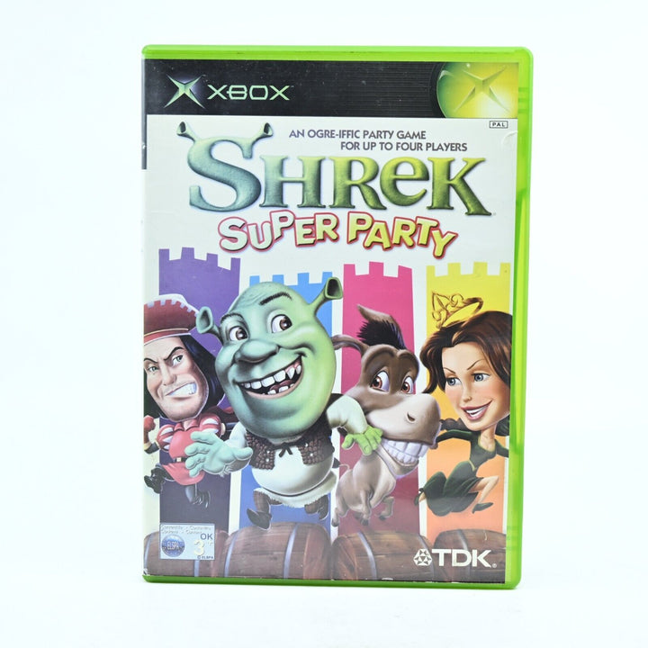 Shrek Super Party - No Manual - Original Xbox Game - PAL - CRACKED DISC!