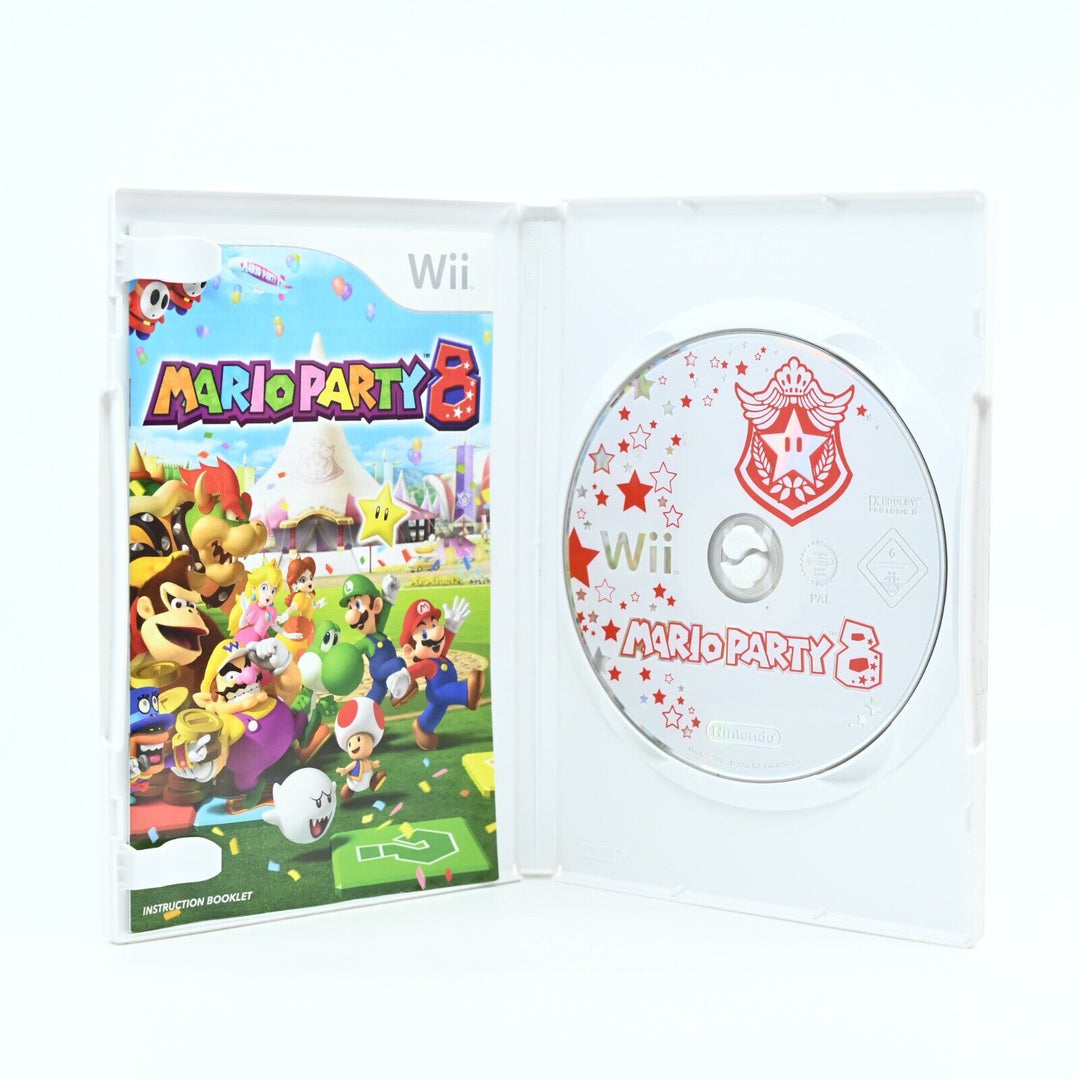 Mario Party 8 - Nintendo Wii Game + Manual - PAL - MINT DISC!