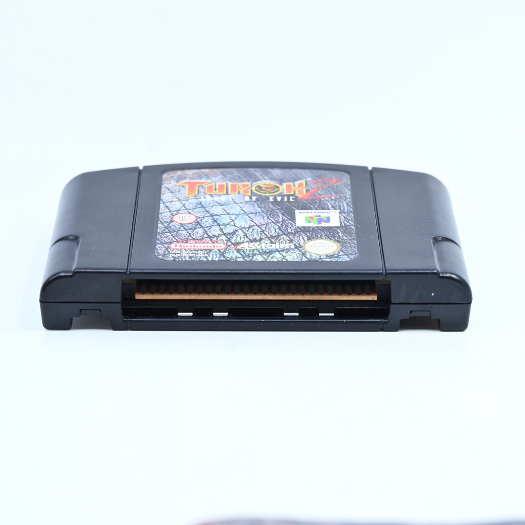 Turok 2: Seeds of Evil - N64 / Nintendo 64 Boxed Game - PAL - FREE POST!