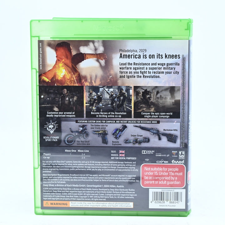 Homefront: The Revolution - Xbox One Game - PAL - FREE POST!