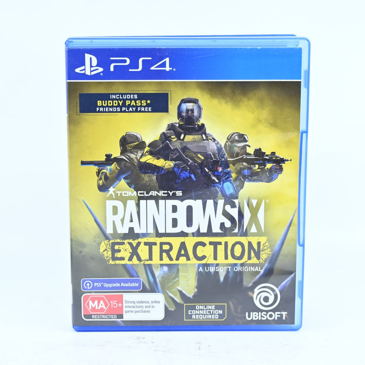 Tom Clancy's Rainbow Six Extraction - Sony Playstation 4 / PS4 Game - FREE POST!
