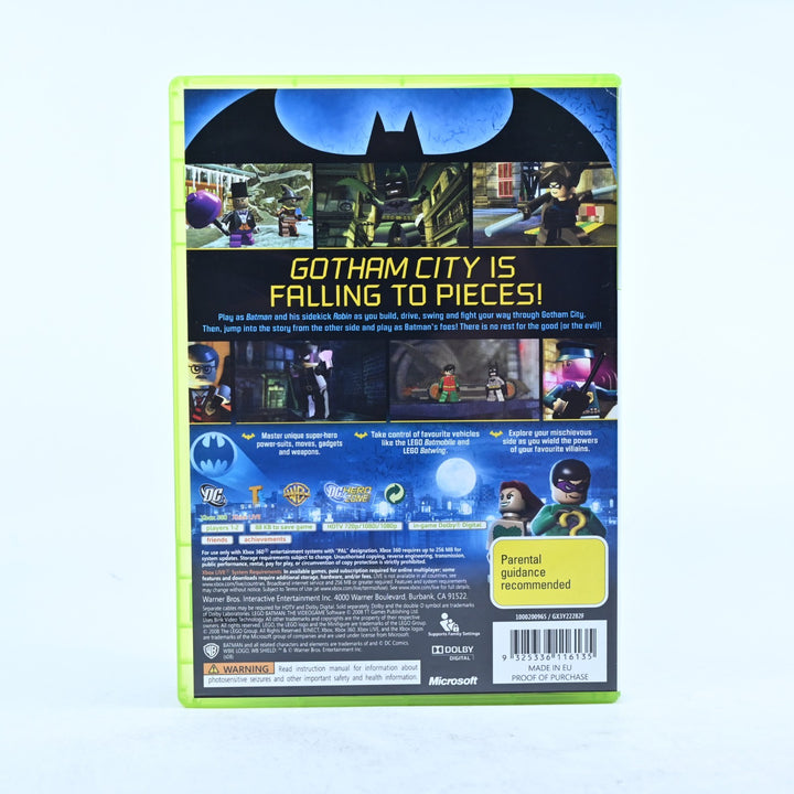 LEGO Batman: The Video Game - Xbox 360 Game + Manual - PAL - MINT DISC!