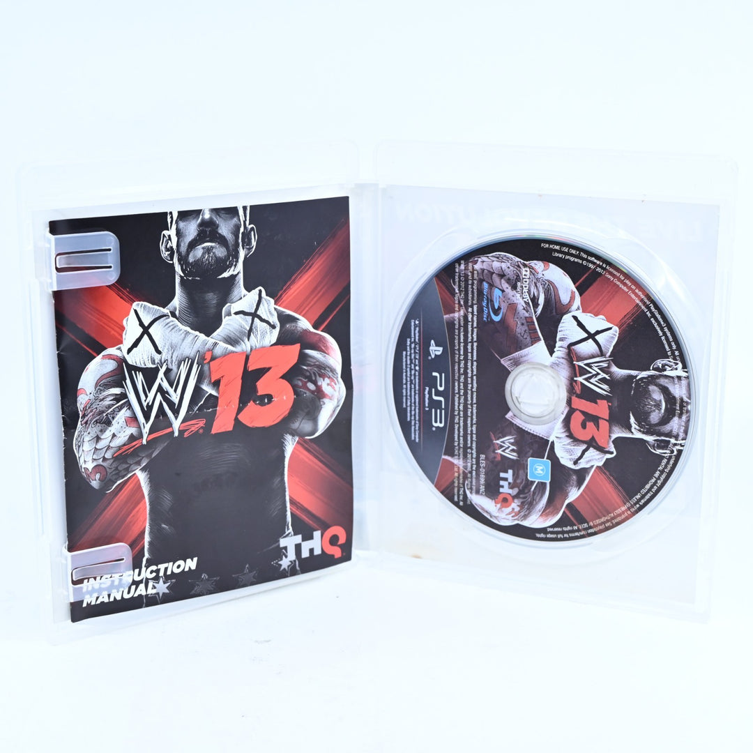 WWE '13: Austin 3:16 Edition - Sony Playstation 3 / PS3 Game + Manual