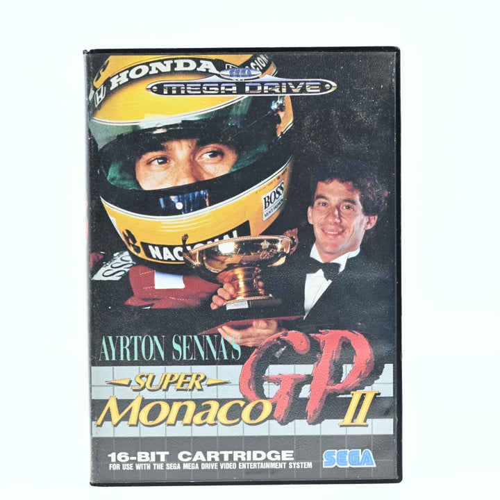 Super Monaco GP II + Manual - Sega Mega Drive Game - PAL - FREE POST!