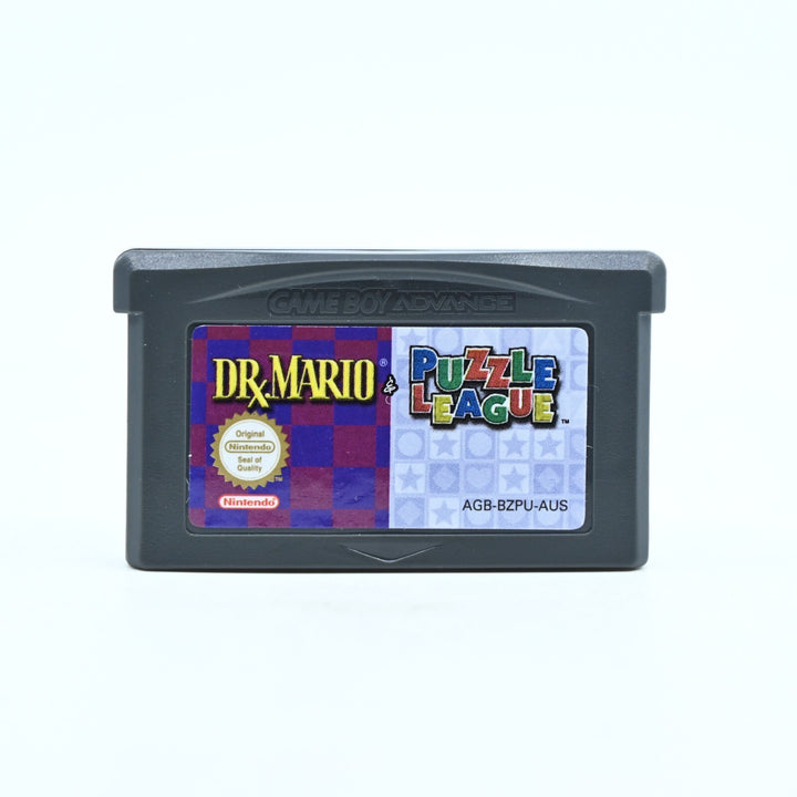 Dr Mario & Puzzle League - Nintendo Gameboy Advance / GBA Boxed Game - PAL