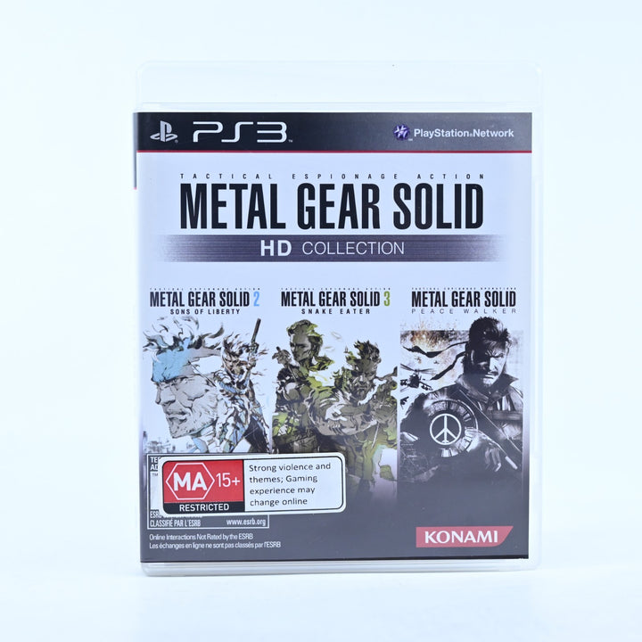 Metal Gear Solid: HD Collection - Sony Playstation 3 / PS3 Game + Manual