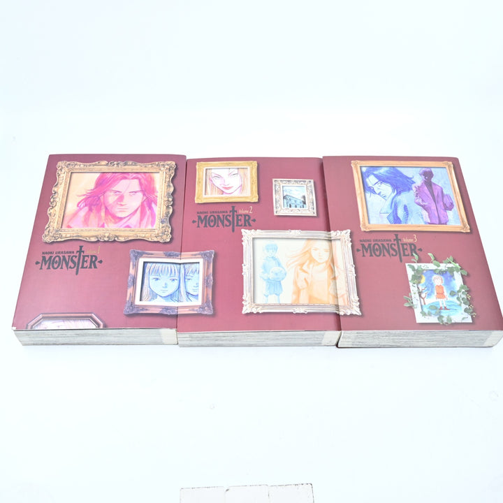 Monster - The Perfect Edition Vol. 1-3 - Viz Media - Manga