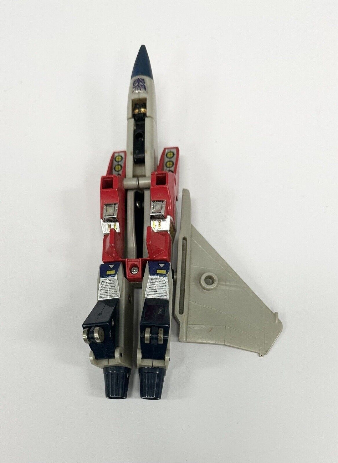 Starscream Vintage 1984 G1 Transformers Hasbro Incomplete Loose For Parts