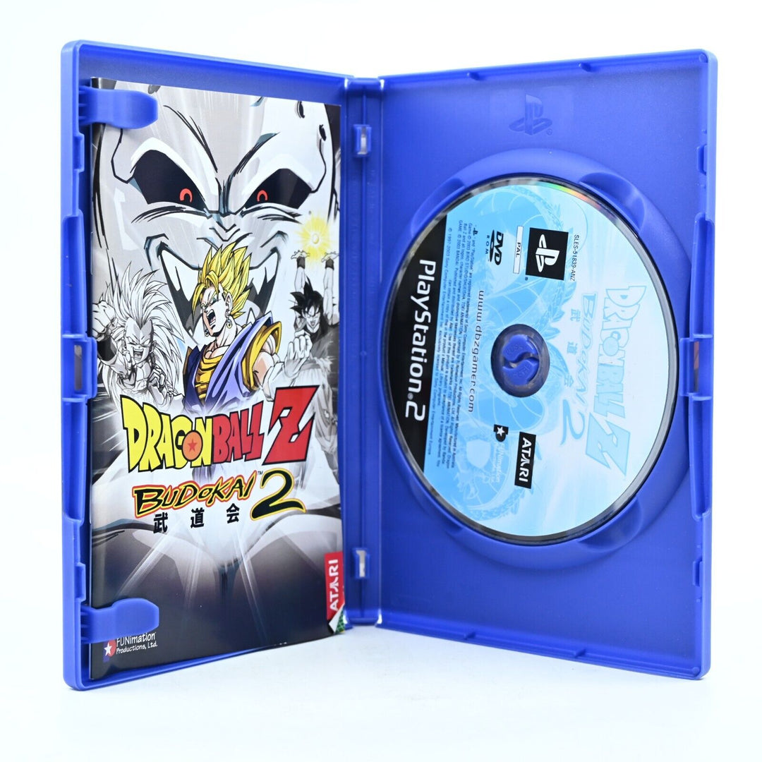 Dragonball Z: Budokai 2 - Sony Playstation 2 / PS2 Game + Manual - MINT DISC!