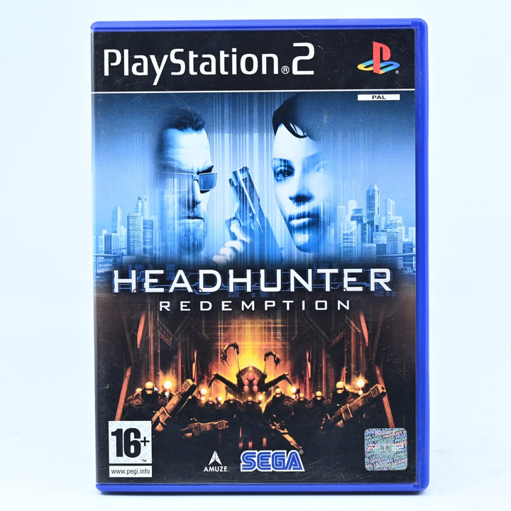Headhunter Redemption - Sony Playstation 2 / PS2 Game + Manual - PAL