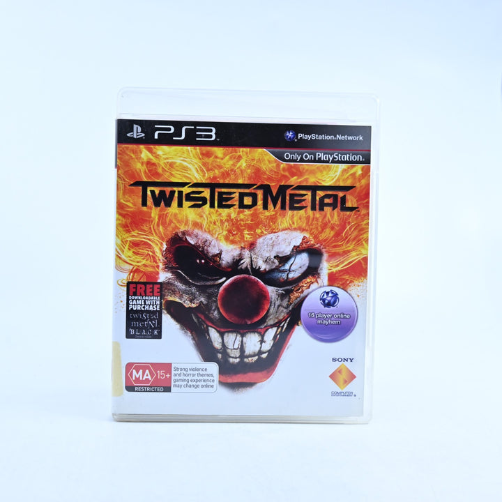 Twisted Metal - Sony Playstation 3 / PS3 Game + Manual - MINT DISC!