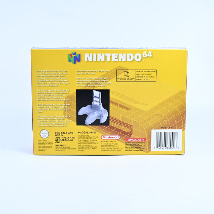 Boxed Controller Pak - N64 / Nintendo 64 Accessory - PAL - FREE POST!