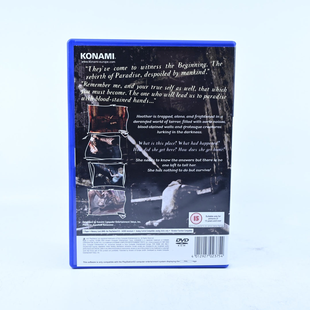 Silent Hill 3 - Sony Playstation 2 / PS2 Game + Manual - PAL - MINT DISC!