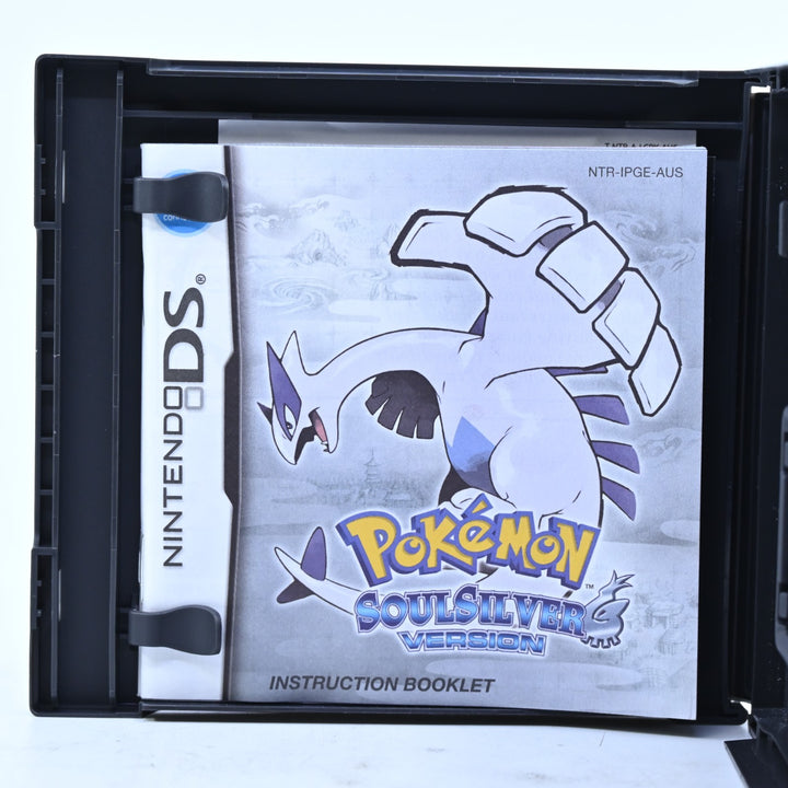 Pokemon SoulSilver - Nintendo DS Game - AUS PAL + Manual - Soul Silver