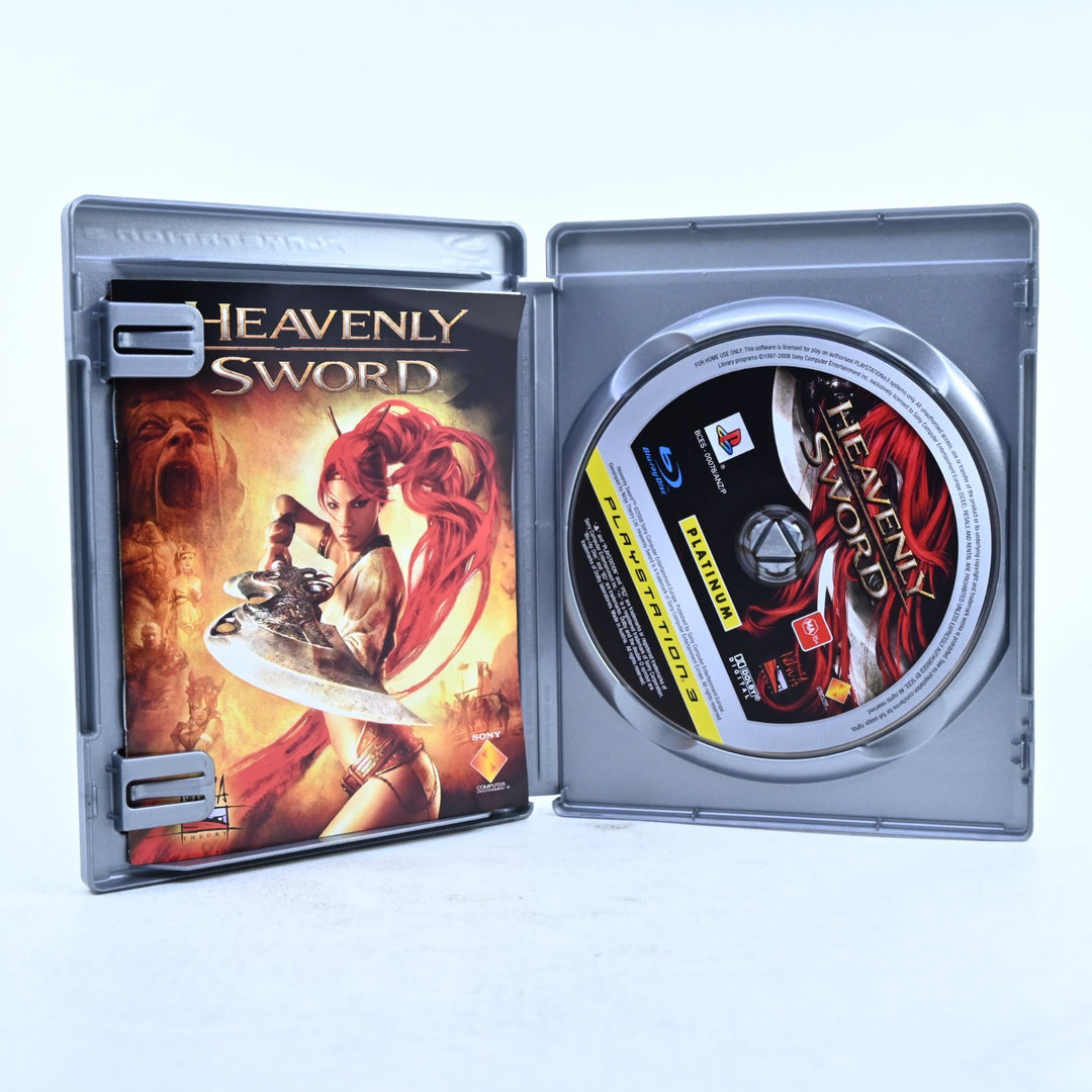Heavenly Sword - Sony Playstation 3 / PS3 Game + Manual - MINT DISC!