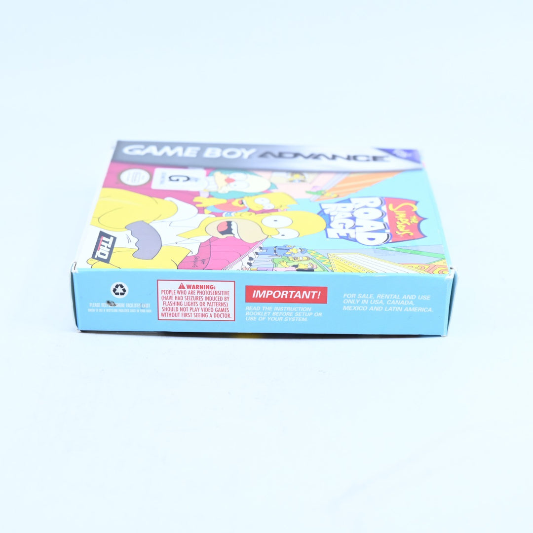 The Simpsons Road Rage - Nintendo Gameboy Advance / GBA Boxed Game - PAL