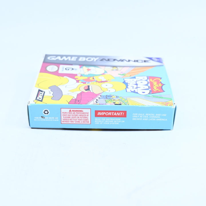 The Simpsons Road Rage - Nintendo Gameboy Advance / GBA Boxed Game - PAL