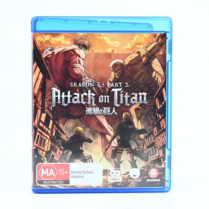 Attack on Titan - Season 3 - Part 2 - Region B - Blu-ray - MINT DISCS! Anime AUS