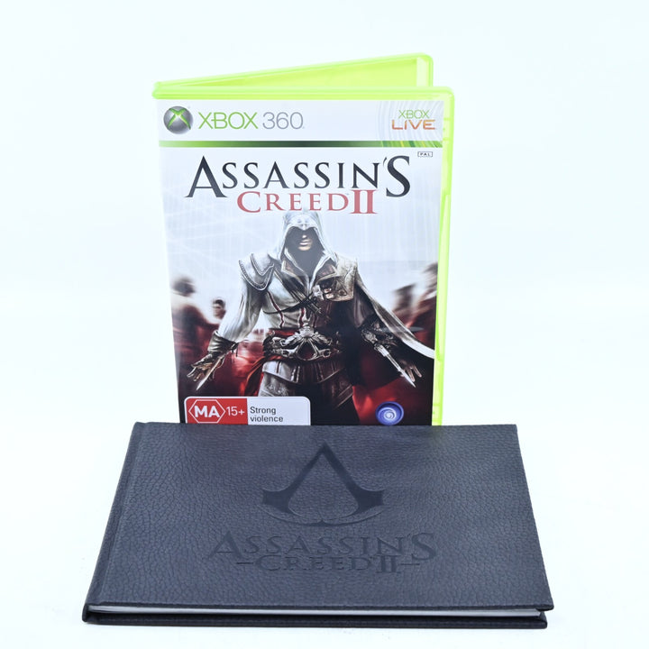 Assassin's Creed II: Black Editon - Xbox 360 Game + Manual - PAL - MINT DISC!