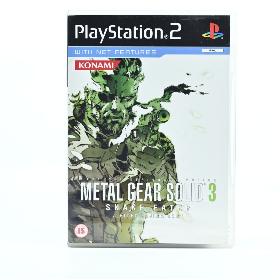 Metal Gear Solid 3: Snake Eater - Sony Playstation 2 / PS2 Game + Manual - PAL